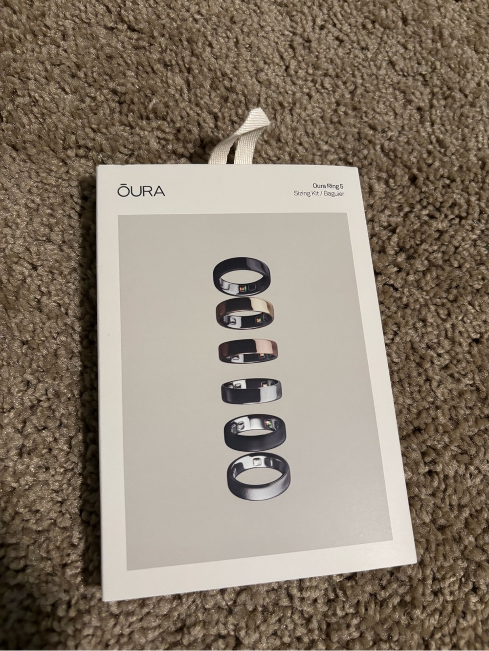 New Oura Ring 5 Sizing Kit lot of 10